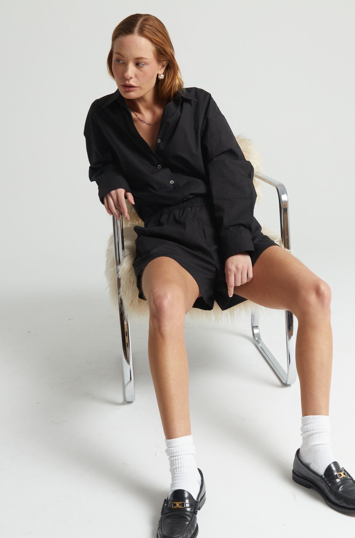 Oversized Cotton Shirt